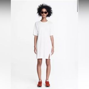 NEW • Rag & Bone • Women’s The Slub T-Shirt Mini Dress Cotton White  Small